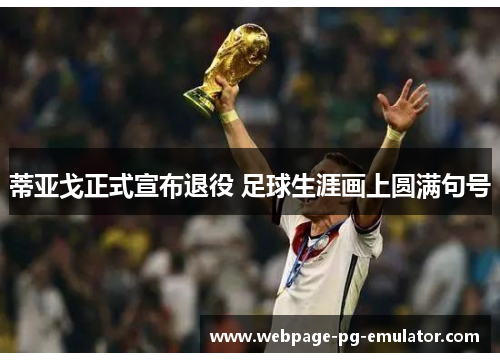 蒂亚戈正式宣布退役 足球生涯画上圆满句号 蒂亚戈正式宣布退役 足球生涯画上圆满句号