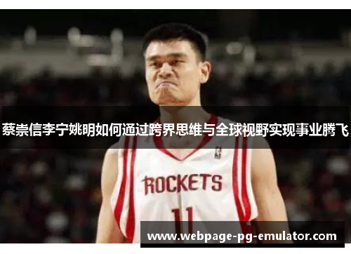 蔡崇信李宁姚明如何通过跨界思维与全球视野实现事业腾飞
